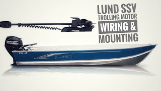 Lund SSV Trolling Motor Installation [upl. by Tiff]