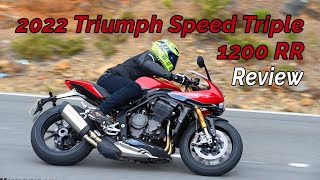 2022 Triumph Speed Triple RR  First Ride [upl. by Noram]