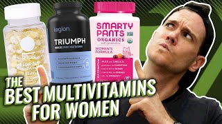 The BEST Womens Multivitamins of 2021 Best for 50 Gummy Greens Probiotics and More [upl. by Rondon]