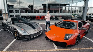 Ferrari 599 GTO vs Lamborghini Murcielago SV Ultimate V12 Test Drive [upl. by Eneloc416]