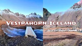 Vestrahorn Icelands Most Beautiful Mountain [upl. by Lesna]