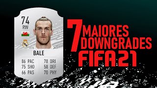 7 CRAQUES QUE DEVEM PERDER CLASSIFICAÇÃO NO FIFA 21 [upl. by Cupo601]