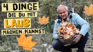 Kann man die Blätter aller Baumarten im Garten nutzen Laub im Gemüsegarten sinnvoll einsetzen [upl. by Niwdla]