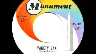 1963 HITS ARCHIVE Yakety Sax  Boots Randolph [upl. by Ellenij]