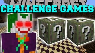 Minecraft THE JOKER CHALLENGE GAMES  Lucky Block Mod  Modded MiniGame [upl. by Scoter411]