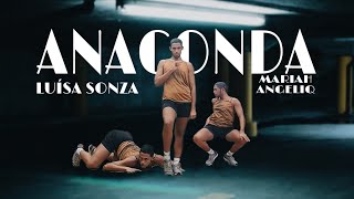 Anaconda  Luísa Sonza amp Mariah Angeliq Coreografia [upl. by Steffen]