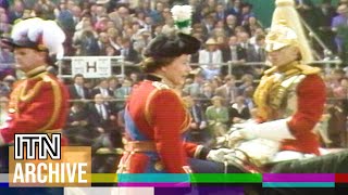 Queen Elizabeth II Shot At During Trooping the Colour 1981  Royal History [upl. by Suez783]