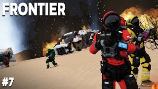 SHUTTLE CRASH  Space Engineers Frontier  Ep 7 quotBoneyardquot [upl. by Geordie704]