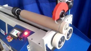 Automatic paper core cutting machine [upl. by Zetrac412]