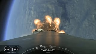 SpaceX launches Starlink batch from Vandenberg Space Force Base nails landing [upl. by Gershom]