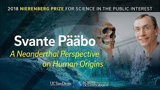 A Neanderthal Perspective on Human Origins with Svante Pääbo  2018 [upl. by Hamirak]