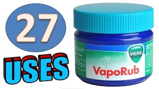 27 Amazing Uses amp Benefits of Vicks Vaporub You Must Know [upl. by Enialedam]