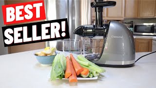 AMZCHEF Cold Press Juicer Unboxing and Review 2021  Slow Masticating Juicer with Quiet Motor [upl. by Ayiak209]