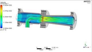 CFD simulation of a Steam Ejector [upl. by Laura149]