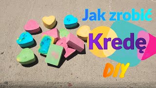 Jak zrobić kredę Kreda DIY Prosty przepis [upl. by Nnylatsyrc]