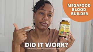 BEING ANEMIC  3 MONTH UPDATE USING MEGAFOOD BLOOD BUILDER  IRON DEFICIENCY [upl. by Suertemed]