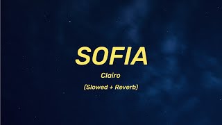 Clairo  Sofia Lyricsslowed  reverb [upl. by Apollo]