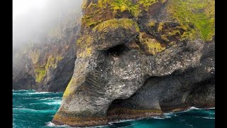 Iceland 🇮🇸 Short Film Of Amazing Elephant Rock In Iceland [upl. by Eceinahs]