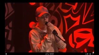 Justin Bieber performing ‘’One Timequot Live at PurposeInto  07122015 [upl. by Hagep918]