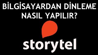 Storytel Bilgisayardan Dinleme Nasıl Yapılır [upl. by Annawit366]