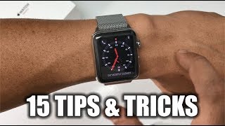 15 Best Tips amp Tricks for Apple Watch Series 3 [upl. by Mada]