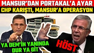 Mansur Yavaşdan Fatih Portakala AYAR [upl. by Koorb103]