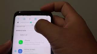 Samsung Galaxy S8 How to Restore Home Screen Layout [upl. by Kathe]