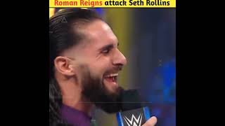 Seth Freakin Rollins gets inside Roman Reigns head before Royal Rumble short wwe [upl. by Alyakim930]