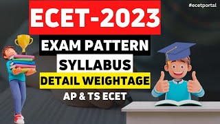 quotECET 2023 Exam Syllabus Exam pattern Detailed weightagequot [upl. by Beall]