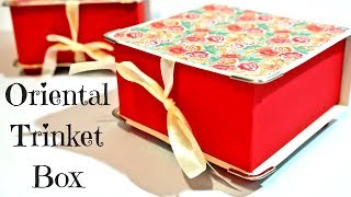 Trinket Gift Box  Video Tutorial [upl. by Darian261]