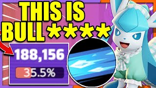 Why is this GLACEON BUILD allowed to deal this much Damage  Pokemon Unite [upl. by Joachim]