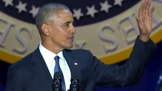 Obama Farewell Speech FULL Event  ABC News [upl. by Meekar]