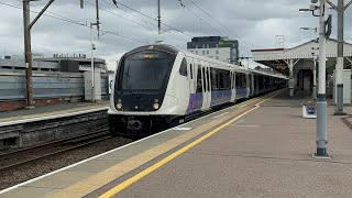 Trains at Romford GEML 270324 [upl. by Barger119]