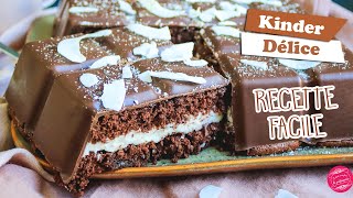 🥥 KINDER DELICE MAISON XXL CHOCOLAT NOIX DE COCO 🥥 [upl. by Oliy]