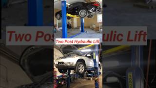 2 Post Lift  Two Post Mechanical Hydraulic Lift For Used Car Repair amp Servicing Center automobile [upl. by Ahtenek]