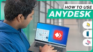 How to use AnyDesk to Access Remote Computer [upl. by Hajan]