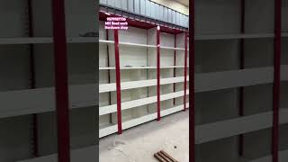 Hardware store Furniture Slotted Angle Rack displayrack [upl. by Enajaras956]