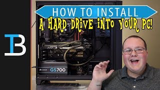 How To Install a Hard Drive In A PC Upgrade Your Computers HDD [upl. by Eylk]