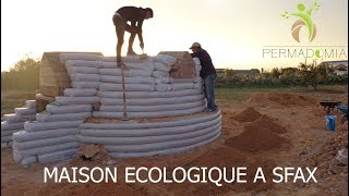 Maison écologique à Sfax par PermaDomia [upl. by Anelra]