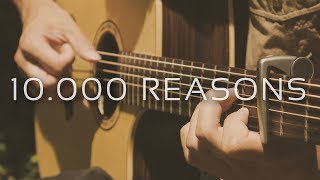 10000 Reasons  Matt Redman Fingerstyle Guitar Cover by Albert Gyorfi TABS [upl. by Aklog]