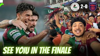 Mohun Bagan Defeat Odisha FC To Reach The Final Of The ISL 202324 [upl. by Aneekal]