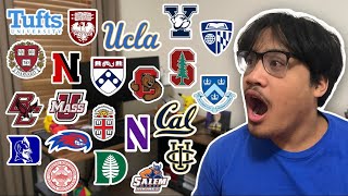 COLLEGE DECISION REACTIONS 2024 Ivies Stanford UCs T20s and more [upl. by Leff]