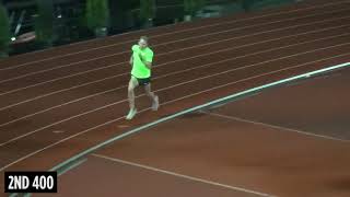 Galen Rupp Workout Wednesday  Post Race 400s [upl. by Rora]