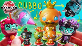 Opening 12 Cubbo Toys from BAKUGAN Geogan Rising  Bakugan Unboxing Compilation [upl. by Ardnua]