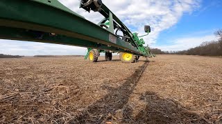 SPRAYING WITH EXACT APPLY FROM JOHN DEERE [upl. by Ettelohcin]