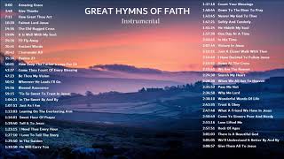 50 Great Hymns of Faith Instrumental Piano amp Guitar by Lifebreakthrough [upl. by Ttevi]