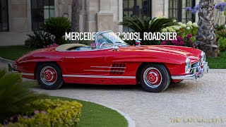 Classic Beauty 1950s Red Mercedes 300SL Roadster [upl. by Island]