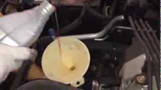 Tutorial 2002 Honda Accord Transmission Fluid Change [upl. by Lyrrad429]