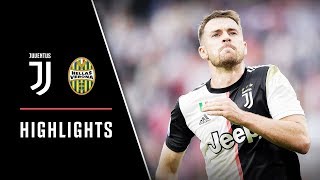 HIGHLIGHTS Juventus vs Hellas Verona  21  Aaron Ramsey scores home debut goal [upl. by Clynes729]