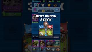 BEST ARENA 3 Deck in Clash Royale 2023 [upl. by Plato]